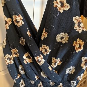 NWT Floral Jumpsuit